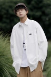 秋季男士衬衫男款宽松防晒外上衣套cityboy潮流工装衬衣7016p45，男装防晒衣，星座710