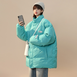 2024冬季新款立领宽松棉服女外套冬韩版加厚面包服MY03P88图片