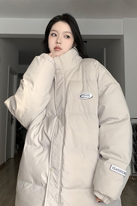 2024冬季新款立领宽松棉服女外套冬韩版加厚面包服710MY03P88图片