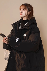 2025冬季女士棉服中性学生面包服棉袄外套棉衣短款棉服710MY01P88图片