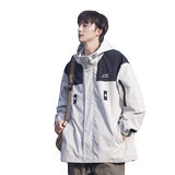 新款美式运动宽松冲锋衣外套男士秋季户外连帽夹克上衣7018p98，商品下架区，星座710