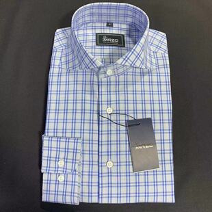 衬衫 修身 意式 男士 衬衣 温莎领一字领商务正装 MRZO纯棉进口面料长袖