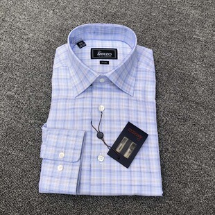 衬衫 长袖 修身 款 MRZO全棉进口面料欧美男装 春秋夏款 商务正装
