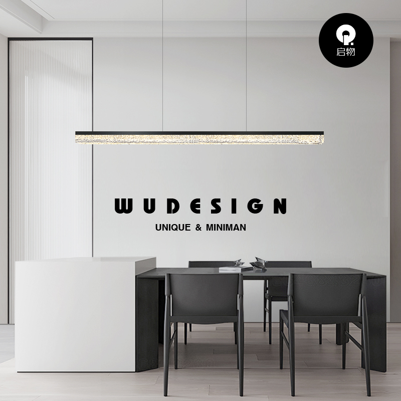 意式极简餐厅吊灯高端轻奢