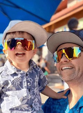 pitviper儿童偏光太阳镜 跨境亚马逊骑行运动眼镜太阳镜防风镜TAC