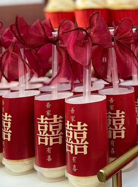 吾家有喜推推乐贴纸甜品台装饰