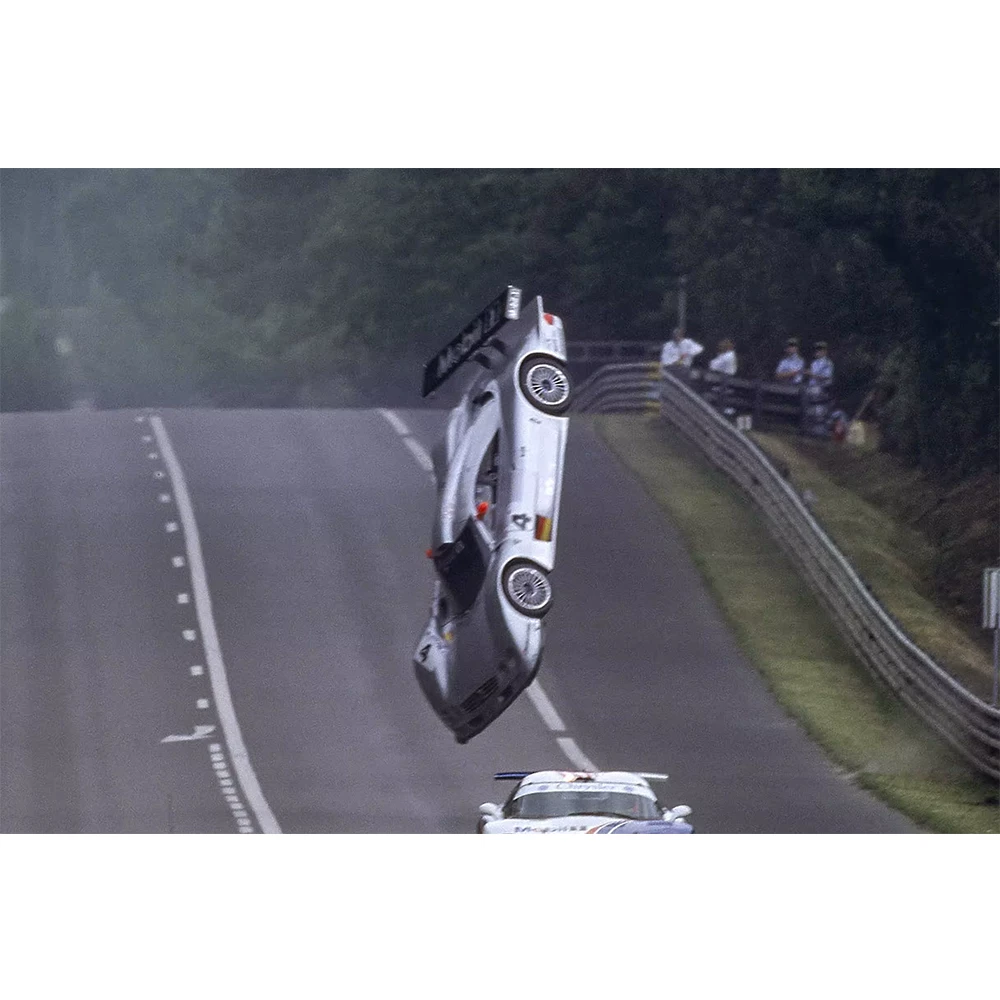 Мерседес-Бенц CLR Captain Flying 1999 Le Mans 24‑часовая гонка на выносливость 1:43 1:18 spark