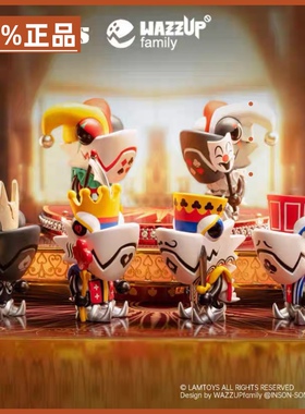 正版LAMTOYS变色龙7代扑克系列潮玩手办盲盒精致酷炫生日礼物摆件