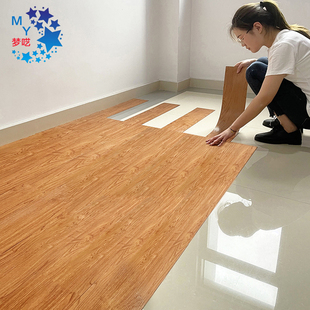 耐磨防水地革地板贴纸家用卧室 pvc地板革 自粘地板贴家用塑胶加厚