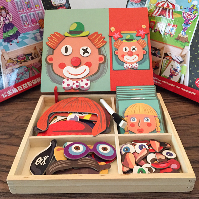 蒙氏拼拼乐男孩女孩宝宝1-2-3