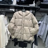 Skechers斯凯奇秋冬男女同款 保暖蓬松连帽羽绒服外套P425U035