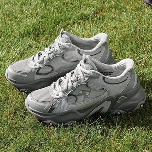 Skechers斯凯奇成毅同款户外休闲舒适透气轻盈耐磨老爹鞋232497