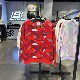 Skechers斯凯奇秋冬男童圆领舒适百搭红色毛织套头卫衣L126B022