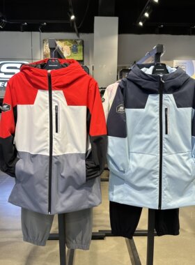 Skechers斯凯奇儿童小暖甲2.0保暖羽绒P425B043冲锋衣P425G028