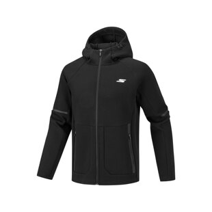 Skechers斯凯奇男士 百搭连帽外套休闲运动服P126M032 春秋时尚