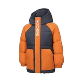 Skechers斯凯奇儿童秋冬保暖舒适轻质中长款 梭织羽绒外套P425K055