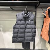 时尚 Skechers斯凯奇冬季 男士 百搭保暖立领梭织羽绒背心P425M013