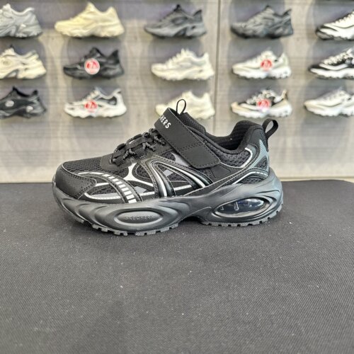 Skechers斯凯奇男童魔术贴轻便时尚舒适耐磨运动鞋老爹鞋417108L