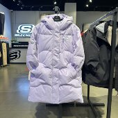 Skechers斯凯奇小暖宝2.0连帽时尚 P425G027中长款 羽绒服P425B024