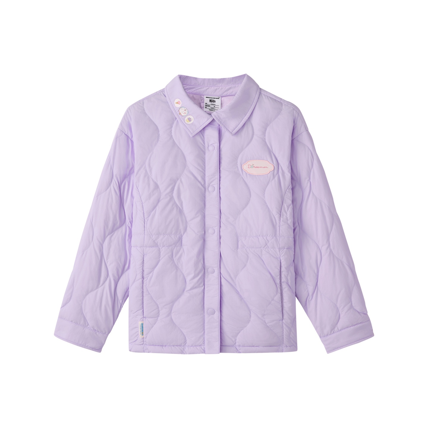 Skechers斯凯奇儿童冬季时尚保暖短款外套L425B001羽绒服L425G061