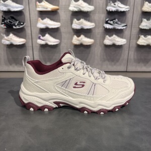 Skechers斯凯奇女款云野系列户外防护抓地老爹鞋耐磨运动鞋180125