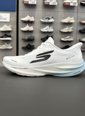 Skechers斯凯奇男士新款时尚透气舒适耐磨专业跑步鞋246205