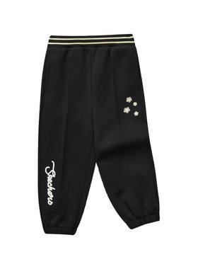 Skechers斯凯奇女童春秋季舒适通勤风时尚针织运动长裤L124G023