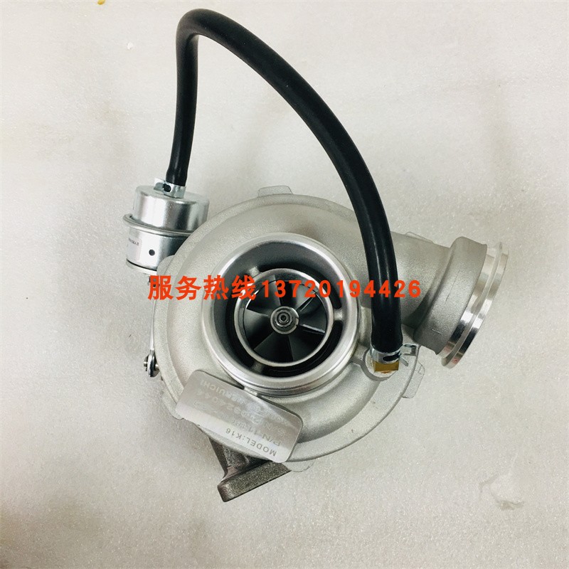 解放J6大柴道依茨四缸电喷K16涡轮增压器1118010-65D 1118010-84D