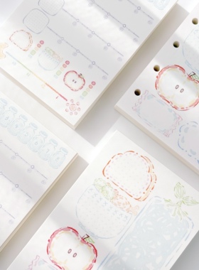 《健康计划》m5功能双面内页｜花夭studio 打孔活页替芯原创打卡