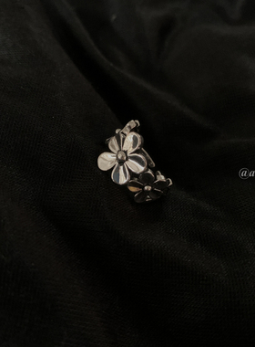 wumulle 小雏菊戒指 又甜又咸 蹦迪街头土酷小女建议自留可爱下F8