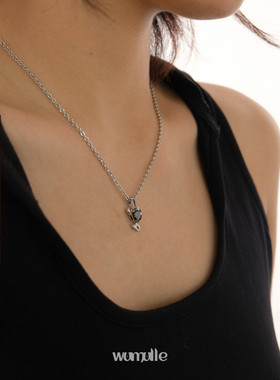 甜酷小众恶魔简约细链