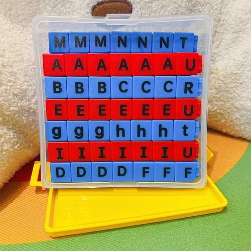 英语字母学习CVC拼读教具益智