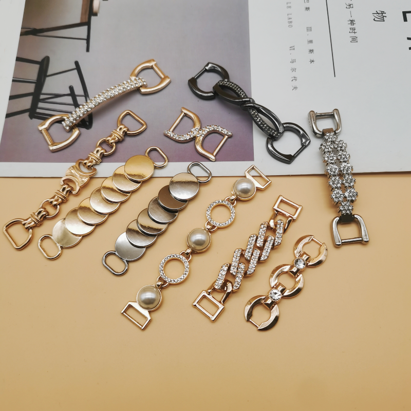 金属不可拆卸链条裙子吊带连接扣豆豆鞋扣裤子包包服饰装饰配件,居家布艺,纽扣,淘宝优惠券,粉丝福利购,淘宝优惠卷