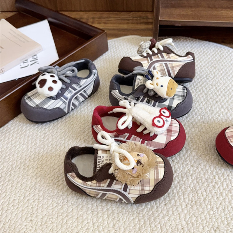 可爱条纹超萌韩系婴儿小童女宝宝男加绒二棉鞋阿甘帆布1一2二3岁,童鞋/婴儿鞋/亲子鞋,帆布鞋,淘宝优惠券,粉丝福利购,淘宝优惠卷