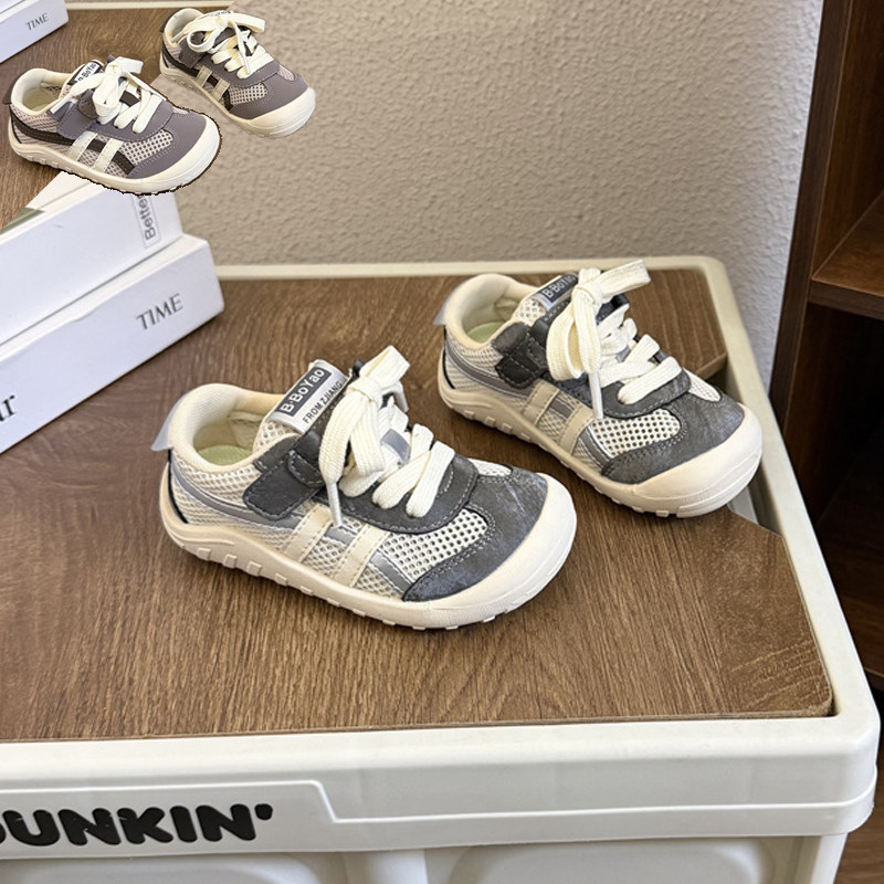 网面透气稳稳步机能幼童小童女宝宝男软底防滑韩版周岁1两2-3岁半