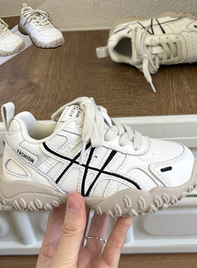 【质量保证】低帮小白魔术贴白色儿童中大童男童女童休闲运动单鞋