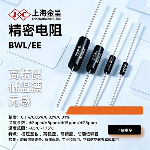 BWLEE采样取样无感高精密电阻W0
