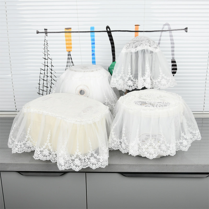 韩式蕾丝盖巾多用电饭锅空气炸锅圆形防尘罩破壁机盖布方形定制,居家布艺,万能盖巾,淘宝优惠券,粉丝福利购,淘宝优惠卷