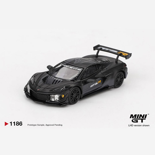 驰誉模型 MINIGT 1:64 #1186 克尔维特Z06 GT3.R 测试车 合金车模