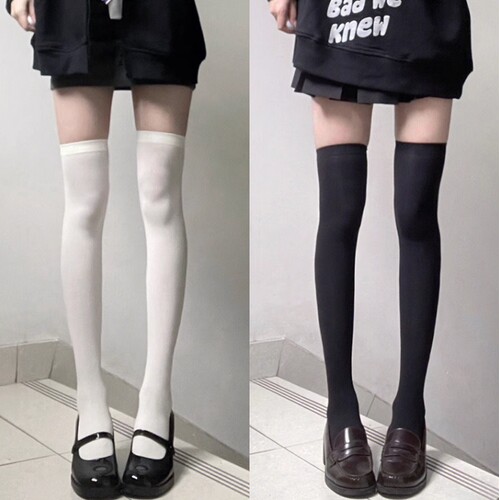 jk过膝堆丝袜子女春夏季天