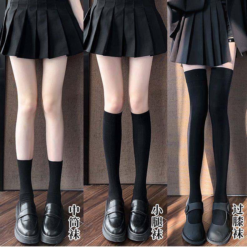 jk袜子小腿春夏季压力过膝