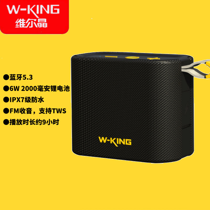 维尔晶D2骑行便携户外音响大功率自行车电动车摩托车插卡蓝牙音箱