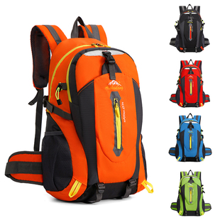 新款 户外双肩包登山背包40L男女运动休闲徒步旅行包户外骑行背包