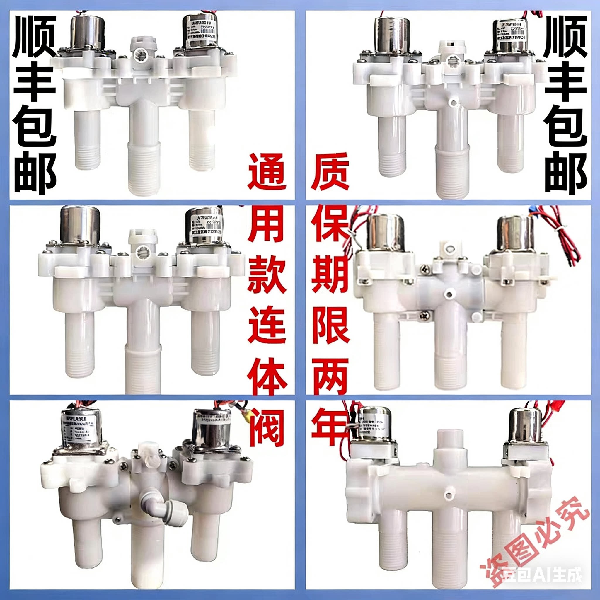 智能马桶电磁阀冲水阀 脉冲阀 进水阀高品质双稳态防水锤原厂整套