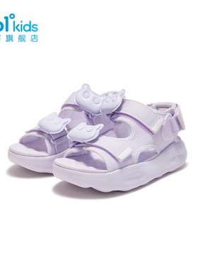 NFO软弹科技|商场同款361女童沙滩凉鞋2025夏季中大童耐磨运动鞋