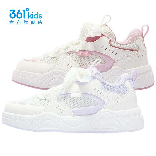 女童网面滑板鞋新品2026夏秋面包鞋儿童粘扣休闲鞋K82626701