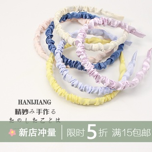 發(fā)筐夏天網(wǎng)紅2021年新款 發(fā)箍洗臉專用女春季 頭箍夏卡碎發(fā)百搭外出