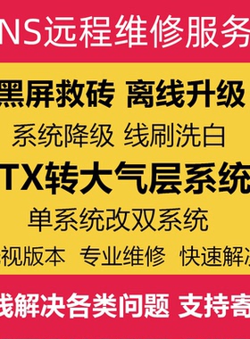 SWITCH升级系统21.10NSTX系统转大气层维修黑屏报错降级救砖洗白