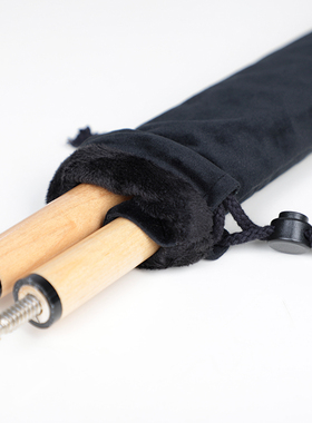 台球杆收纳袋便携式包通杆二分之一四分之三长条绒布袋可一件定制