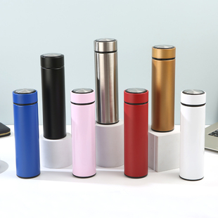 简约304不锈钢真空保温杯定制刻字印logo商务活动礼品水杯子订做